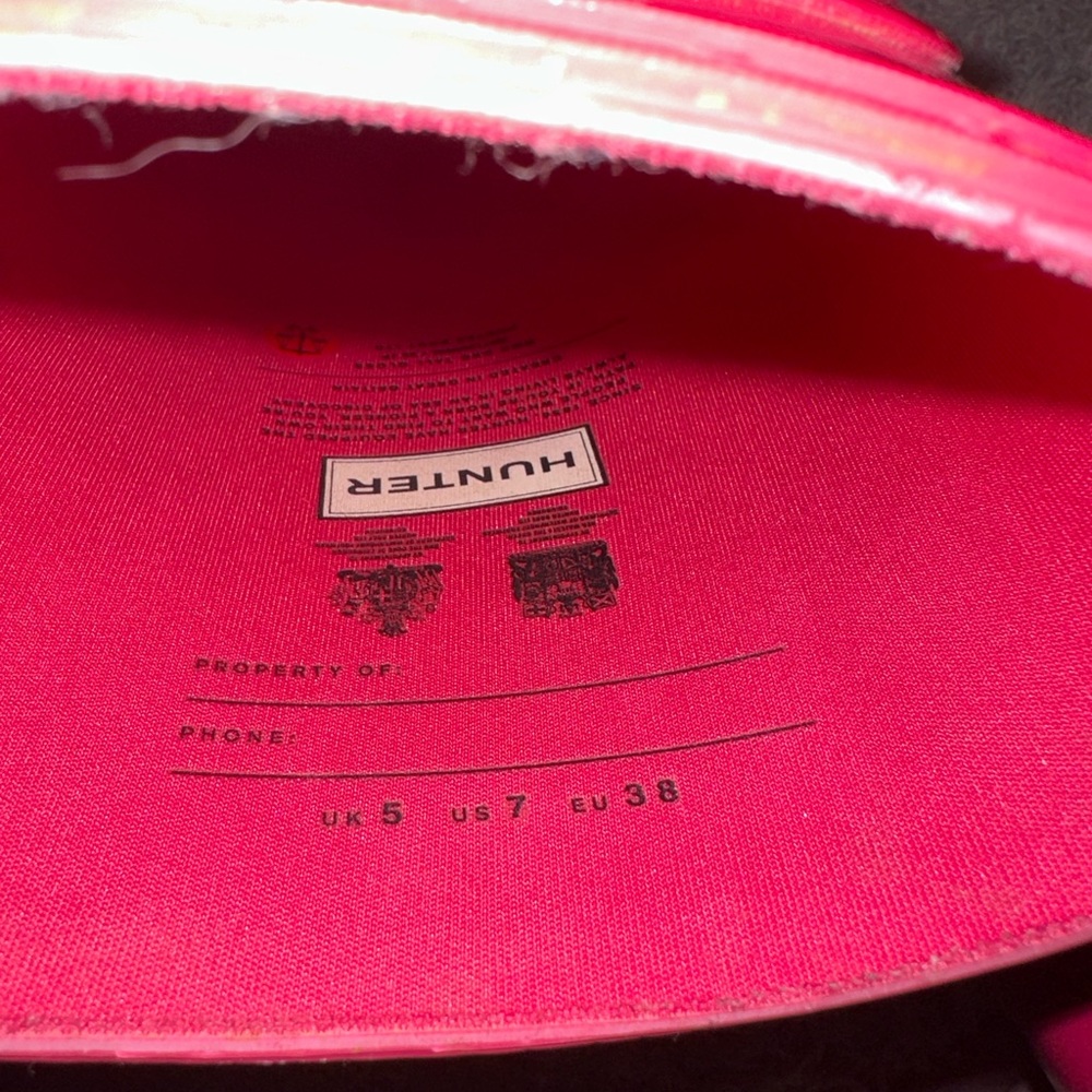 Tall Hunter Boots Size 7 - Picture 4 of 4